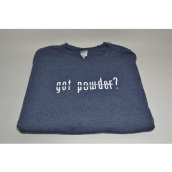 Powder Valley T-Shirt Got Powder Slate Gray