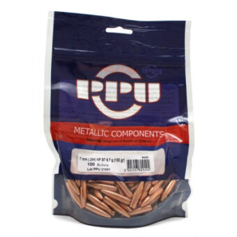 Prvi Partizan Bullets 0.284 (284 Caliber, 7mm) 150 Grain Boat Tail Hollow Point Box of 100