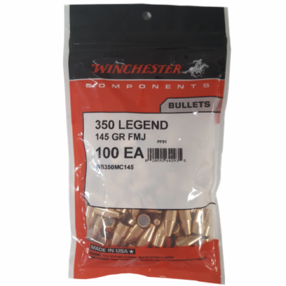 Winchester .357 / 350 Legend 145 Grain Full Metal Jacket (100)