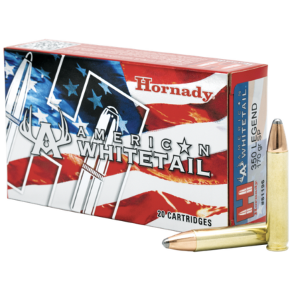 Hornady Ammo 350 Legend 170 Grain InterLock American Whitetail (20)