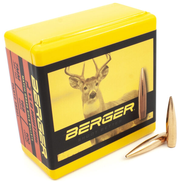 Berger .284 / 7mm 168 Grain Hunting Very Low Drag (100)