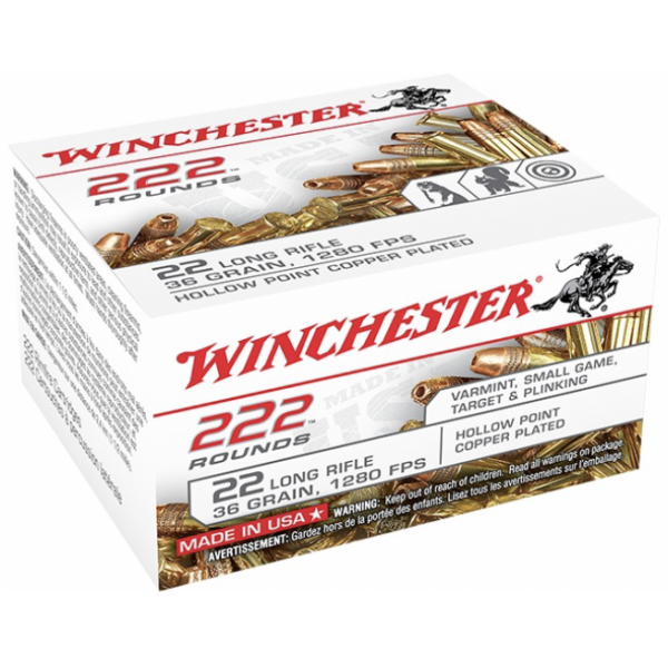 Winchester Ammo 22Lr 36 Grain Hollow Point (222)