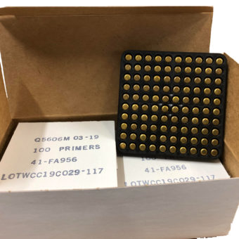 Winchester #41 Small Rifle NATO-Spec Military Primers Annealed Box of 1000