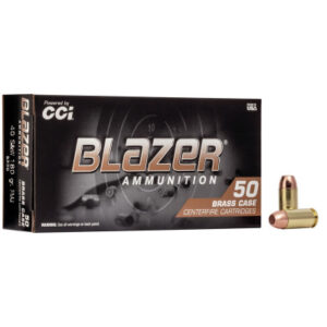 Blazer Blazer Brass Ammunition 40 S&W 180 Grain Full Metal Jacket