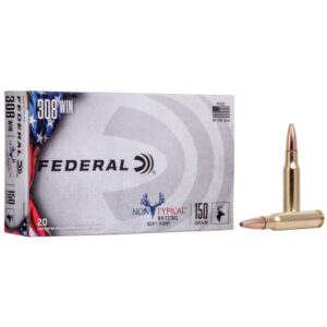 Federal Non-Typical Ammunition 308 Winchester 150 Grain Spire Point Box of 20
