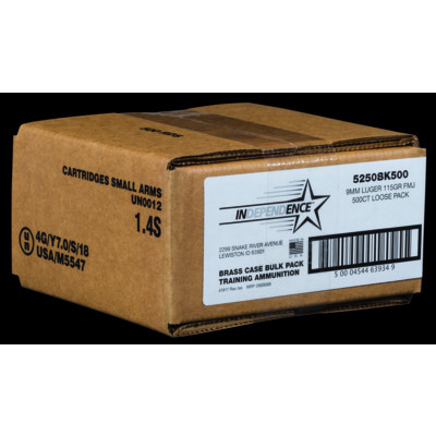 CCI Independence Ammunition 45 ACP 230 Grain Full Metal Jacket Box of 500