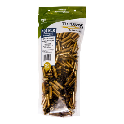 Top Brass Premium Reconditioned 300 AAC Blackout Brass
