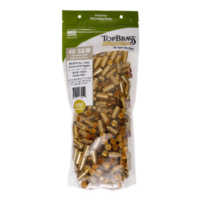 Top Brass Premium Reconditioned 40 S&W Brass