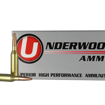 Underwood Ammunition 243 Winchester 85 Grain Lehigh Controlled Chaos Solid Hollow Point Box of 20