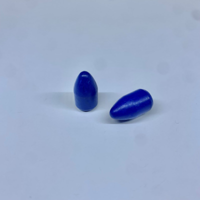 The Blue Bullets  Bullets .356 Diameter (9mm) 125 Grain Round Nose