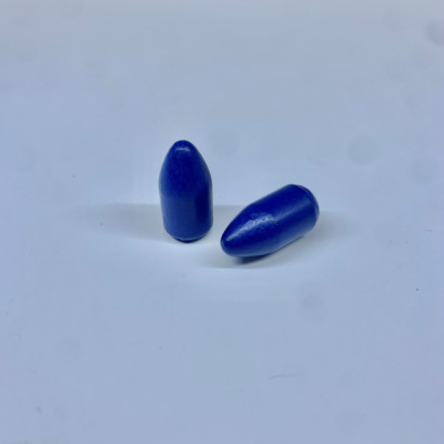 The Blue Bullets  Bullets .357 Diameter (38 Special, 357 Magnum) 147 Grain Round Nose