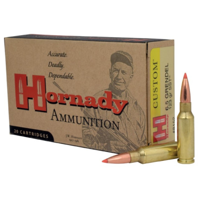 Hornady 6.5 Grendel 123 Grain SST (Super Shock Tip) Ammunition (20 Rounds)