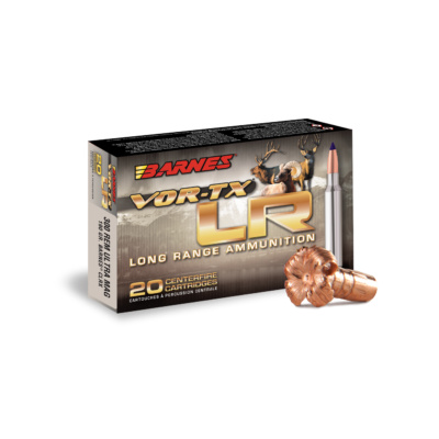Barnes VOR-TX Long Range Ammunition 6mm Creedmoor 95 Grain Polymer Tipped Box of 20