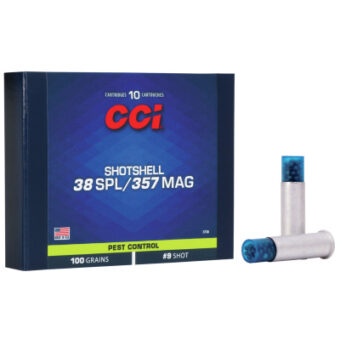 CCI Ammunition 38 Special / 357 Magnum 100 Grain Shotshell Box of 10