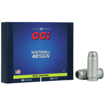 CCI Ammunition 40 S&W 88 Grain Shotshell Box of 10