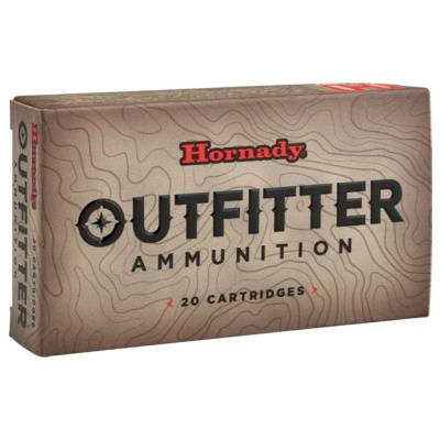 Hornady Outfitter Ammunition 30-06 Springfield 180 Grain CX Polymer Tipped Box of 20