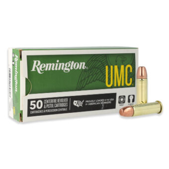 Remington UMC Ammunition 38 Special +P 125 Grain Jacketed Hollow Point
