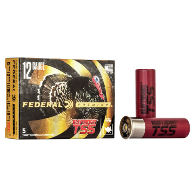 Federal Premium Heavyweight TSS Ammunition 12 Gauge 3-1/2" 2 1/4 oz Shot Box of 5
