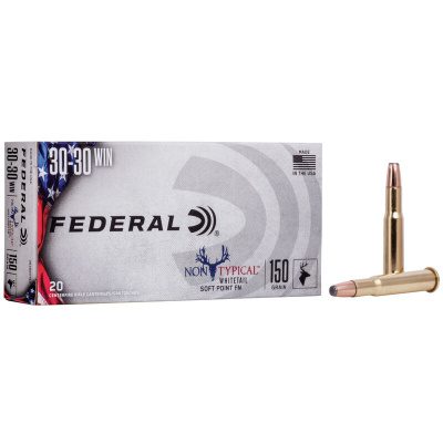 Federal Non-Typical Ammunition 30-30 Winchester 150 Grain Spire Point Box of 20