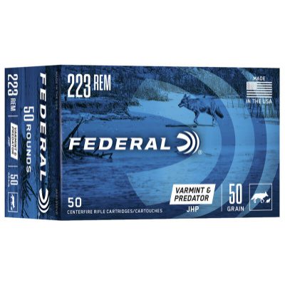 Federal American Eagle Ammunition 223 Remington 50 Grain Jacketed Hollow Point Box of 50