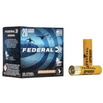 Federal Speed Shok 20 Gauge 3" 7/8 oz (25 Rounds) 1550 FPS