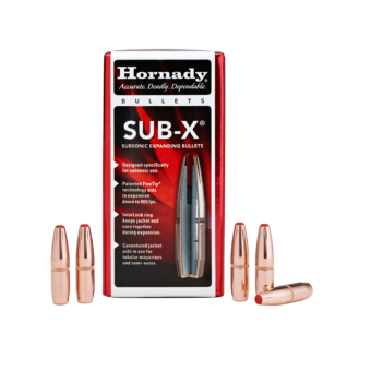 Hornady Sub-X Bullets 0.308 (30-30 Winchester) 175 Grain Polymer Tipped Box of 100