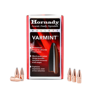 Hornady Bullets .224 Diameter (22 Caliber) 55 Grain Spire Point