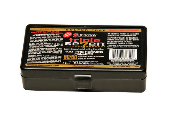 Hodgdon Triple 7 Pellets Smokeless Powder 100 Pack