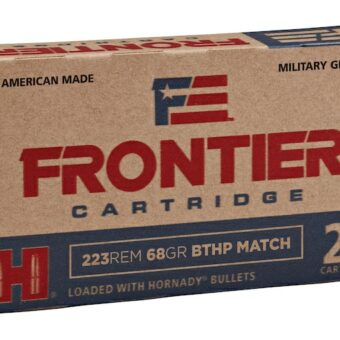 Frontier Ammunition 223 Remington 68 Grain Jacketed Hollow Point Box of 20