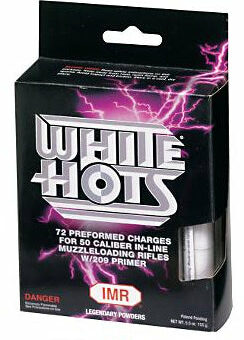 IMR White Hots Smokeless Powder 72 Pack
