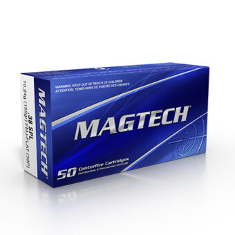 Magtech Ammunition 38 Special 158 Grain Full Metal Jacket Box of 50