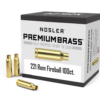 Nosler 221 Remington Fireball Brass Bag of 100 - Image 2