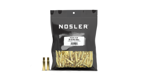 Nosler 30-30 Winchester Brass Bag of 100