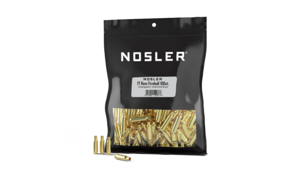 Nosler 17 Remington Fireball Brass Bag of 100
