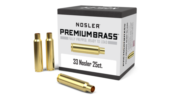 Nosler 33 Nosler Brass Bag of 25