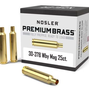 Nosler 30-378 Weatherby Magnum Brass Bag of 25