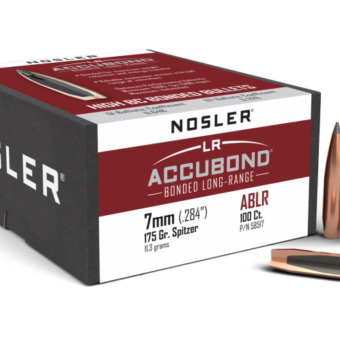 Nosler AccuBond Long Range Bullets 0.284 (284 Caliber, 7mm) 175 Grain Polymer Tipped Box of 100