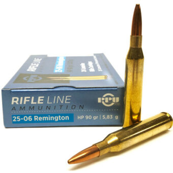 Prvi Partizan Ammunition 25-06 Remington 90 Grain Jacketed Hollow Point Box of 20