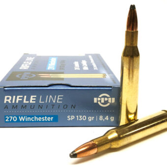 Prvi Partizan Ammunition 270 Winchester 130 Grain Jacketed Soft Point Box of 20