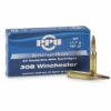 Prvi Partizan Ammunition 308 Winchester 180 Grain Jacketed Soft Point Box of 20 - Image 2