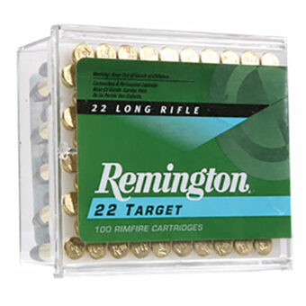 Remington Target Ammunition 22 Long Rifle 40 Grain Round Nose Box of 100
