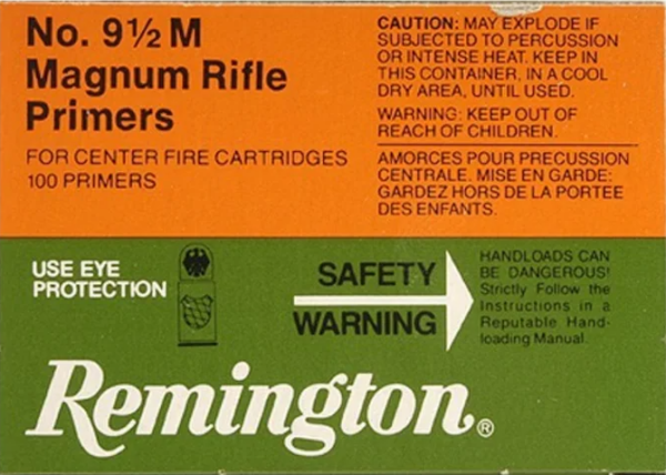Remington Large Rifle Magnum Primers #9-1/2 Box of 1000