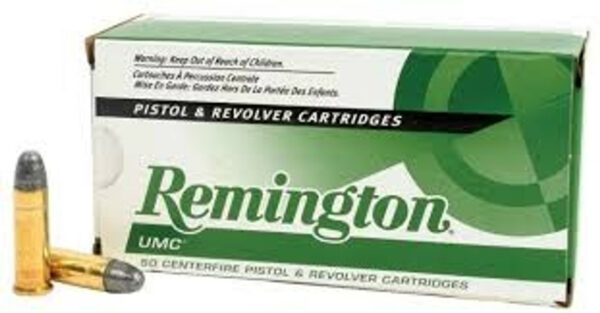 Remington UMC Ammunition 38 Special 158 Grain Lead Round Nose Box of 50