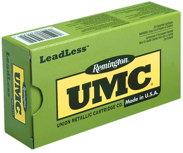 Remington UMC Ammunition 40 S&W 180 Grain Flatnose Enclosed Base Box of 50