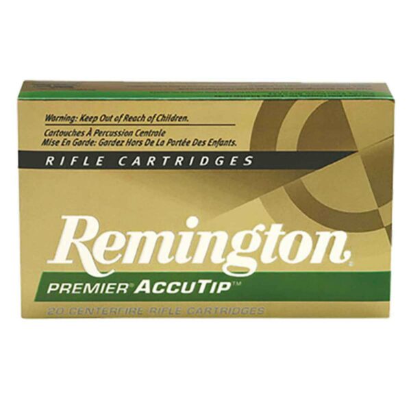 Remington Ammunition 223 Remington 50 Grain AccuTip-V Polymer Tipped Boat Tail Box of 20