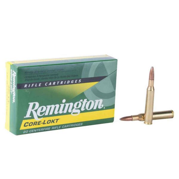 Remington Core-Lokt Ammunition 30-06 Springfield 150 Grain Pointed Soft Point Box of 20