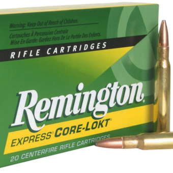 Remington Core-Lokt Ammunition 30-06 Springfield 220 Grain Jacketed Soft Point Box of 20
