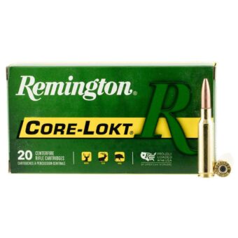 Remington Core-Lokt Ammunition 6.5 Creedmoor 140 Grain Pointed Soft Point Box of 20