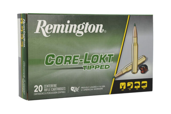 Remington Core-Lokt Tipped Ammunition 308 Winchester 150 Grain Polymer Tipped Box of 20