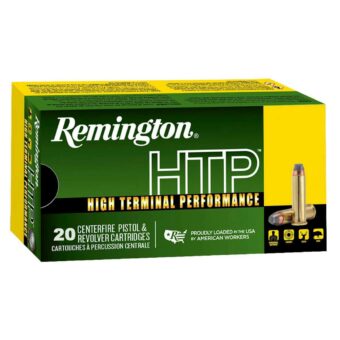 Remington HTP Ammunition 357 Magnum 125 Grain Semi Jacketed Hollow Point Box of 20
